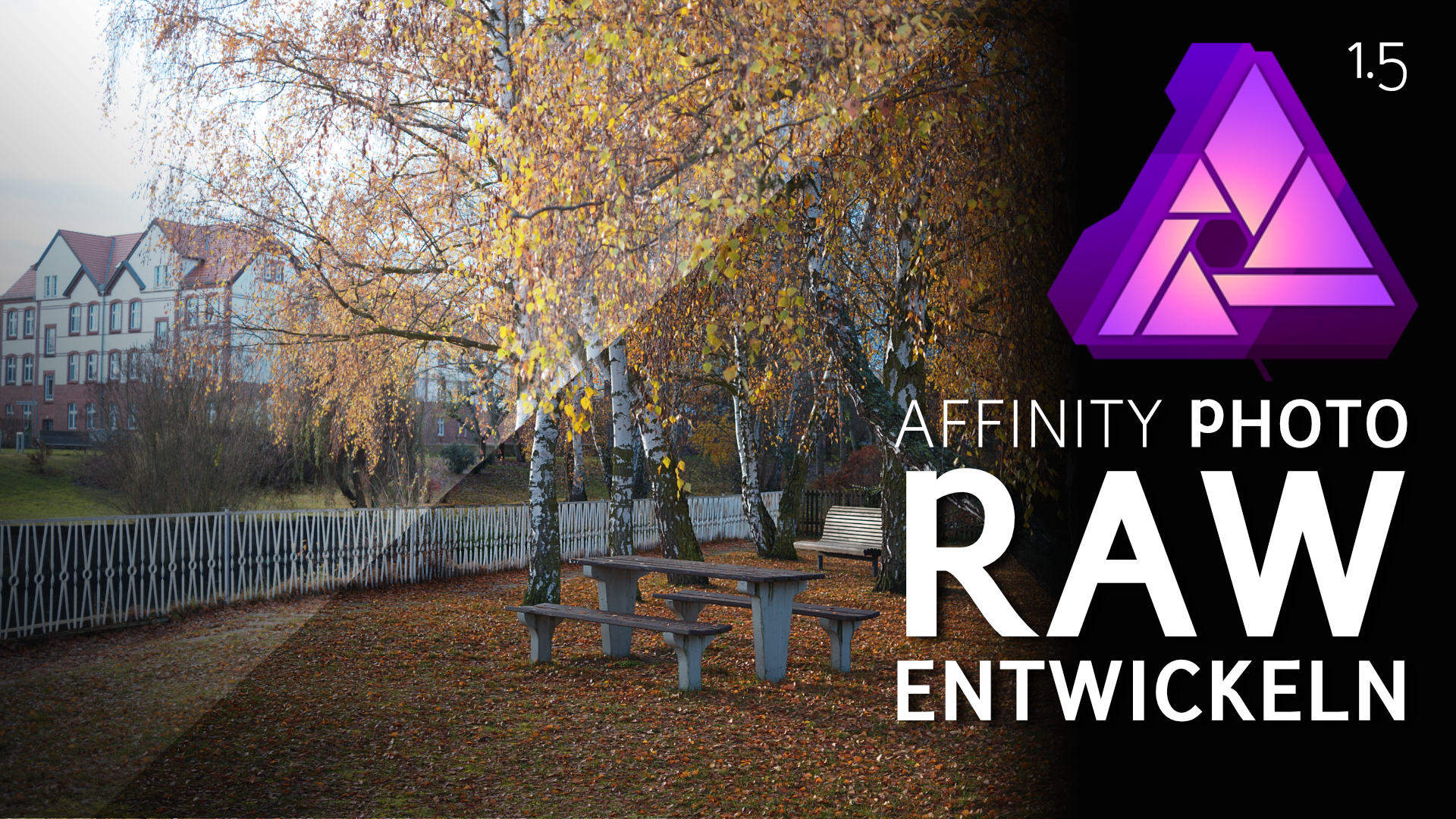 Affinity Photo v1.5 RAW Entwickeln