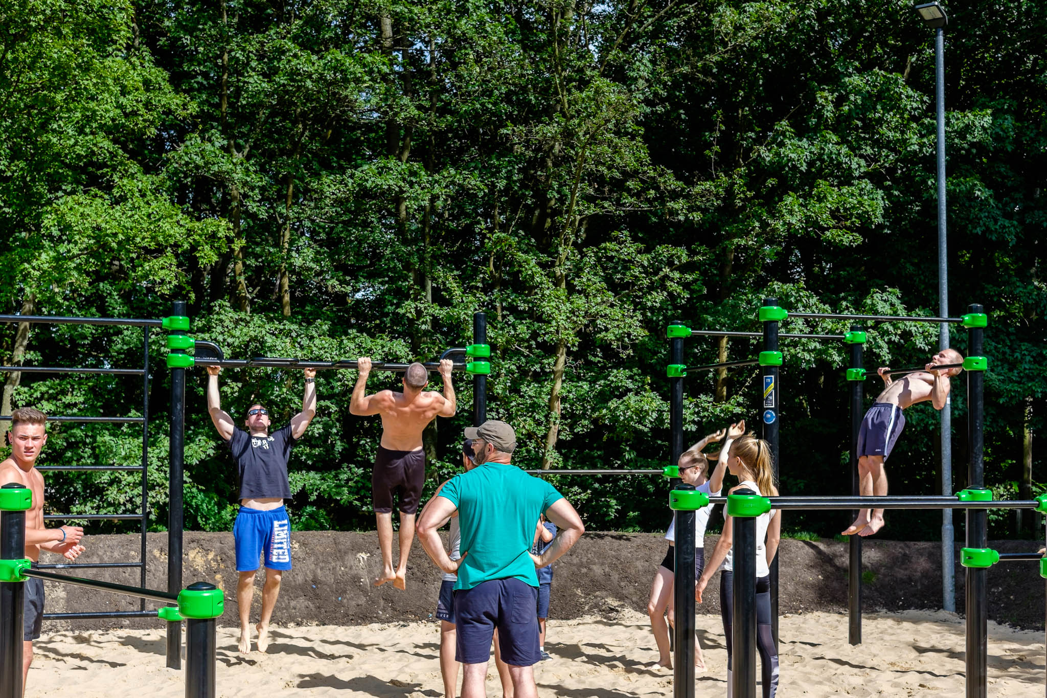 Fotos – Eröffnung Calisthenics Park Wildau