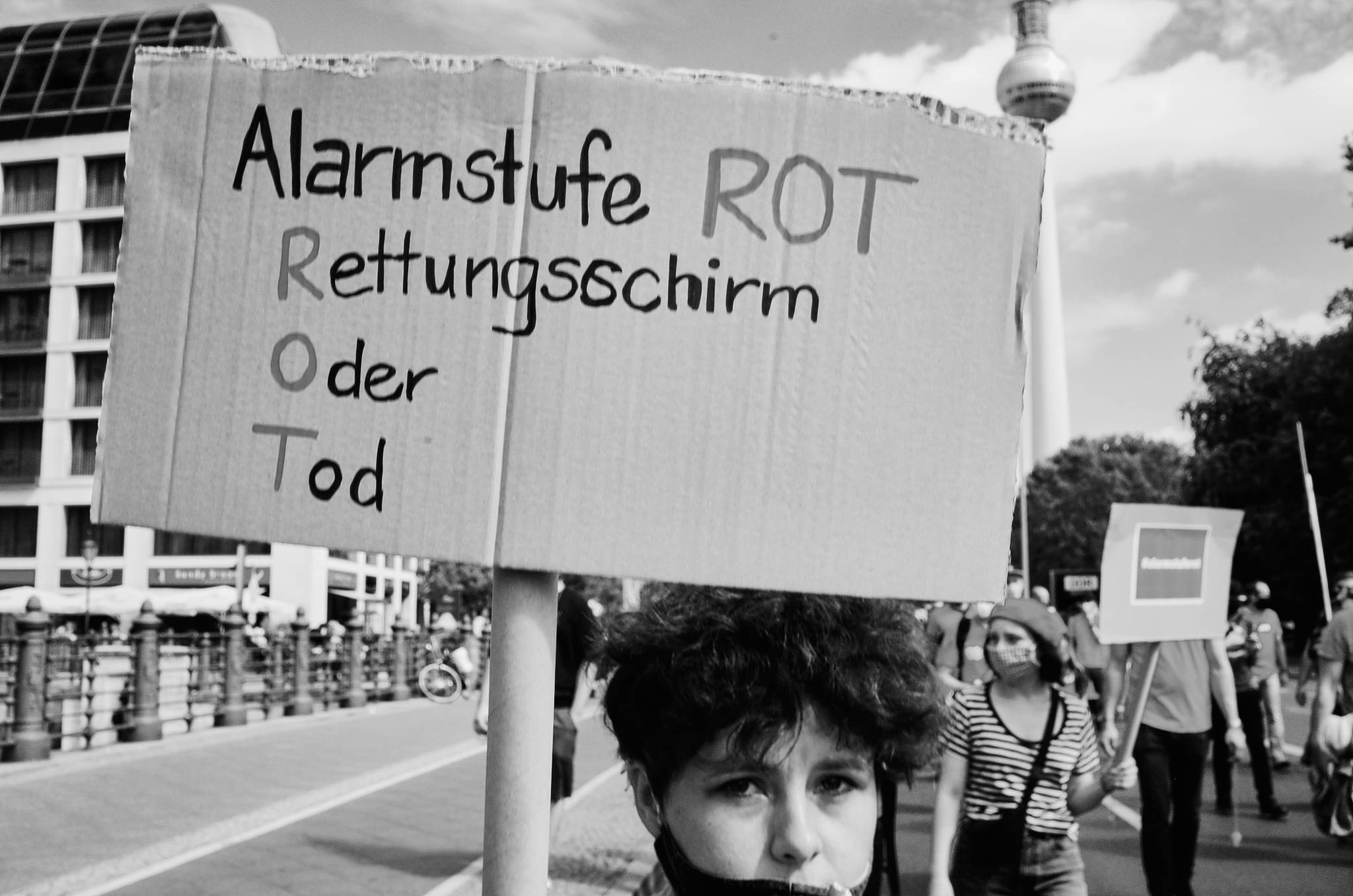 Alarmstufe Rot Berlin – Demo für die Kunst & Veranstaltungsbranche