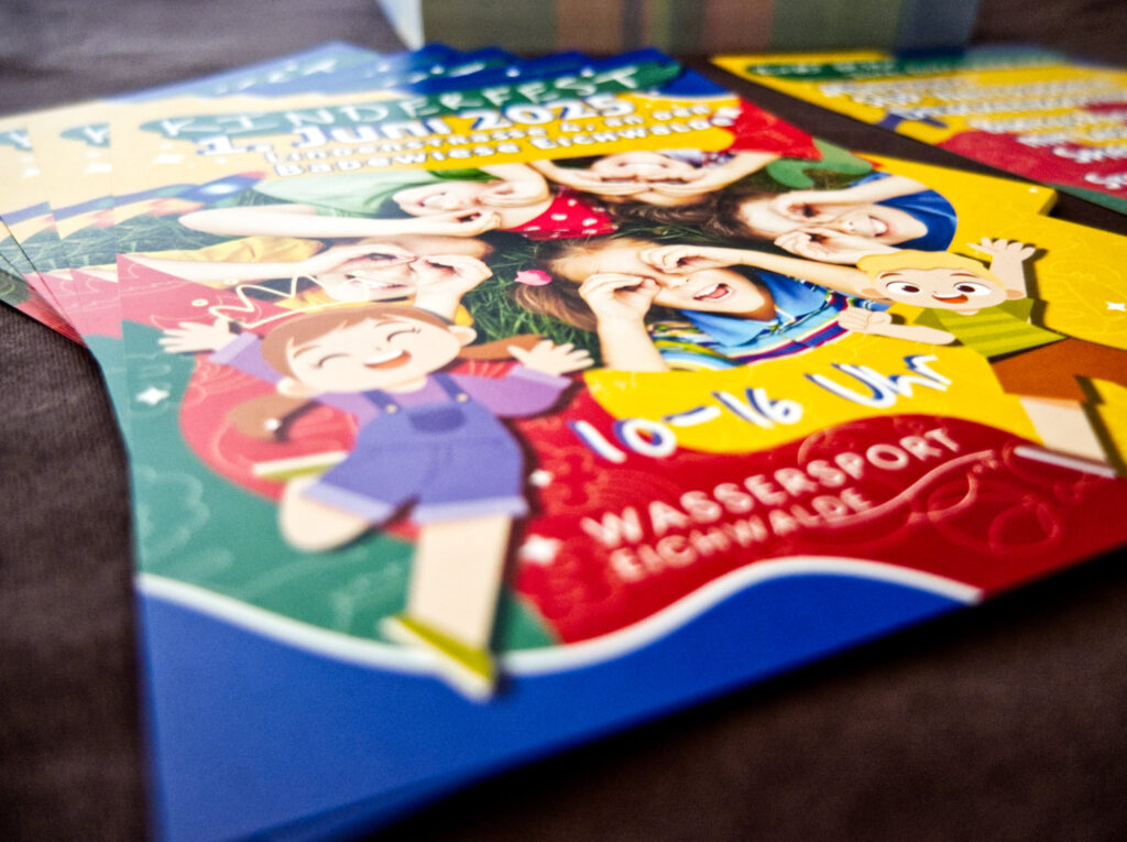 Kinderfest Eichwalde Flyer und Plakate